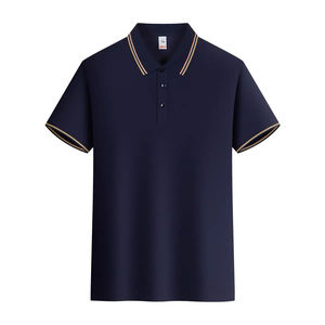 Polo de Golf Casual para Hombre, Corte Ajustado, Manga Corta, Nailon Transpirable, Deportivo, Verano - Product Image 2