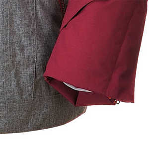 เสื้อโค้ทกีฬาฤดูหนาวของผู้หญิงเสื้อแจ็คเก็ตสกีมีซิปซับในผ้าไนลอนระบายอากาศมีคุณสมบัติกันน้ำและย้อมสีโลโก้ - Product Image 5