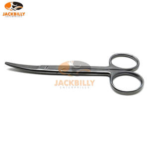 กรรไกรมายอโอย์ JACKBILLY รุ่นพรีเมียม แบบโค้ง 6 นิ้ว ผลิตจากเหล็กกล้าไร้สนิมเกรดศัลยกรรม สำหรับการตัดและผ่าตัดอย่างแม่นยำ - Product Image 6