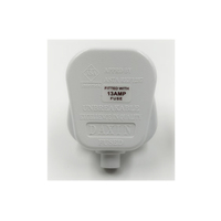 Prise réutilisable UK BS1363 13A / Prise d'assemblage de type G UK pour rallonge de câble d'alimentation