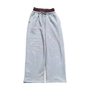 Pantalon homme sur mesure en molleton double taille, écologique, respirant, coupe évasée et ample - Product Image 5