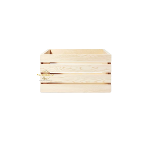 Boîte en bois durable, solution de rangement écologique en bois naturel pour la vente au détail et l'exportation - Product Image 5