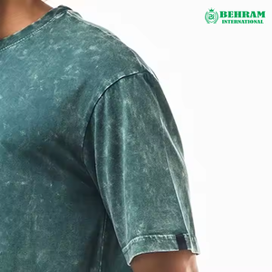 เสื้อยืดคอกลมพิมพ์ลายทรงหลวมใส่สบายสำหรับผู้ชาย ผ้าฝ้าย 100% ระบายอากาศได้ดี เป็นมิตรกับสิ่งแวดล้อม รุ่น New Elasticity Man - Product Image 6