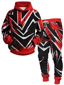 Conjuntos de chándal para hombre Sudadera con capucha y pantalones Mujer Jersey con capucha de color sólido + Pantalones Traje Ropa deportiva informal Conjuntos Hombre - Product Image 5