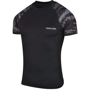 Camisa de compresión BJJ Rush Guard manga larga jiu jitsu Rash guards Sublimación personalizada Impreso MMA Rash Guard para hombres - Product Image 6