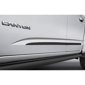 Molduras de Puerta para GMC Canyon Extended Cab 2019-2022 - Negro - Product Image 1