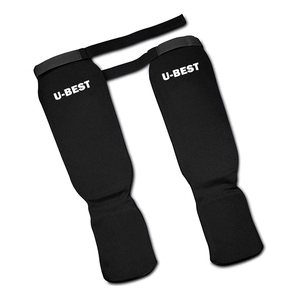 U-BEST <b>Neoprene</b> Shin Guards Protective Gear for Taekwondo Martial Arts Training Equipment Unisex Wear-Resistant - Product Image 3