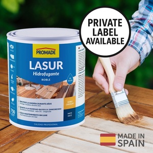 Protector de Madera para Exteriores Personalizable, Laca de Roble a Base de Agua, Sin Solventes, Acabado Mate, OEM/Privado, 750 ml - Product Image 1