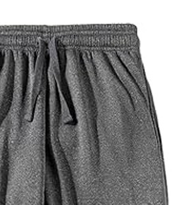 Ropa deportiva informal con estampado personalizado de gran tamaño para correr, gimnasio, cintura elástica, pantalones lisos, pantalones para hombre subidos por Dress Sports - Product Image 2