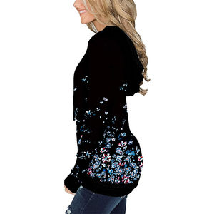 Precios razonables, nuevo diseño, sudaderas con capucha de sublimación para mujer, estilo pulóver, última llegada, diseño OEM, sudaderas con capucha de sublimación para mujer - Product Image 2