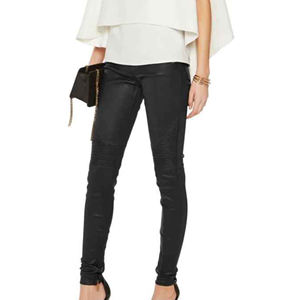 Tout nouveau pantalon en cuir PU maigre taille haute imperméable Vintage de haute qualité pour femmes dans différents styles de pantalons en cuir pour femmes - Product Image 2