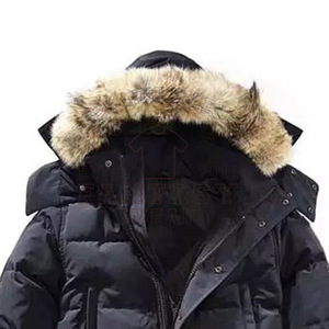 2026 Custom Winter Fashion Designer Down Design Nylon Waterproof Black Plus Size Men Puffer Jacket with logo Wholesale - Product Image 2
