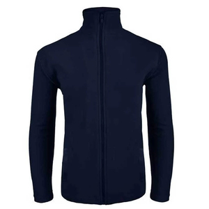 2024 personnalisé hommes hiver coupe-vent polaire veste polaire de haute qualité avec col montant et tissu de toile - Product Image 2