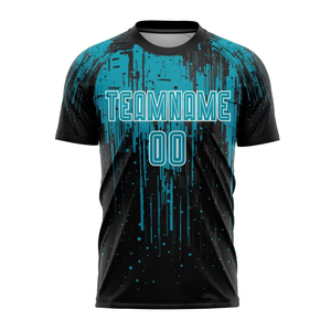 Nueva Camiseta de Fútbol OEM Personalizada, Uniforme de Entrenamiento de Fútbol, Ropa Deportiva, Camiseta de Fútbol Lisa y Económica para Equipos - Product Image 1