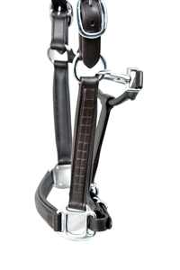 Licol pour cheval en cuir de vache de qualité supérieure avec des accessoires en acier inoxydable robustes, idéal pour les écuries de courses et les cavaliers - Product Image 3