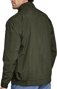 Chaqueta Cortavientos Personalizada OEM para Hombre, Ultraligera, Transpirable, Impermeable, de Manga Larga, con Media Cremallera Frontal, Estilo Urbano - Product Image 3