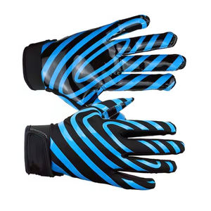 Nouveaux gants de football américain à la mode pour hommes et impression de logo Gants de football américain légers à séchage rapide - Product Image 3