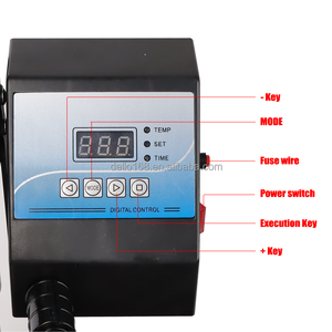 DELIOU 5 en 1 Impresora automática de transferencia por sublimación <span class=keywords><strong>Máquina</strong></span> de prensado en caliente <span class=keywords><strong>para</strong></span> camiseta Cup Hat Bag con precio de fábrica - Product Image 4