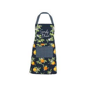 Tablier en coton imprimé personnalisé pour exportateur indien Tabliers de cuisine durables sans manches avec logo de style bavoir - Product Image 5