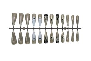 Appuyez sur les <span class=keywords><strong>ongles</strong></span> Gothique Halloween Noir Rouge <span class=keywords><strong>Sorcière</strong></span> Design Long Stiletto <span class=keywords><strong>Ongles</strong></span> Artificiels - Product Image 5