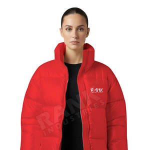 Chaqueta de Burbuja para Mujer con Forro Interior Suave que Ofrece Soporte Cálido, Chaqueta de Burbuja para Deportes al Aire Libre - Product Image 1