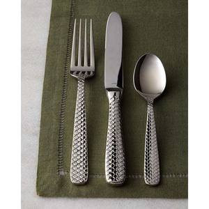 Couverts colorés de qualité alimentaire cuillère fourchette et couteau en acier inoxydable mat ensemble de couverts poignée entièrement martelée - Product Image 5