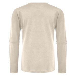 Vêtement médical de réadaptation en jersey de coton de qualité supérieure pour patients hospitaliers, t-shirt unisexe à manches longues, logo personnalisé - Product Image 4
