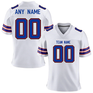 2024 nuevos diseños de camiseta de fútbol americano para equipo, camiseta de fútbol americano personalizada, diseño de sublimación, uniforme de fútbol americano - Product Image 5