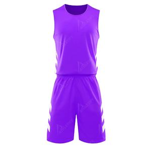 Ropa de baloncesto Unisex de alta calidad 100% poliéster ropa deportiva personalizable para hombres y mujeres Ideal para juegos de baloncesto - Product Image 1