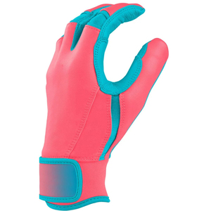Adjustable Wrist Strap Durable Baseball Softball Batting <b>Gloves</b> Left Anti Slip Palm Breathable Back Baseball Batting <b>Gloves</b> - Product Image 3