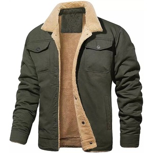 Chaqueta vaquera de invierno para hombre, impermeable, a prueba de viento, transpirable, Estilo Vintage - Product Image 6