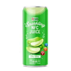 11 Fl Oz Vinut NFC Aloe Vera Drink Sparkling Water Vietnam Wholesale Suppliers OEM New Product 2023