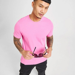 Camisetas de Hombre de Alta Calidad en Poliéster/Algodón, Corte Regular, Estilo Urbano, Casual, Estampado Sólido Personalizado, Secado Rápido y Transpirable - Product Image 4