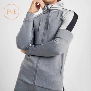 Ensembles pantalons de survêtement et sweat à capuche survêtements à fermeture éclair personnalisés pour hommes survêtements zippés délavés à l'acide pour femmes vente en gros - Product Image 5