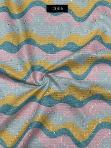 Vente en gros de tissu de dentelle de polyester à impression numérique Dupatta pour mariage sacs à rideaux - Product Image 3