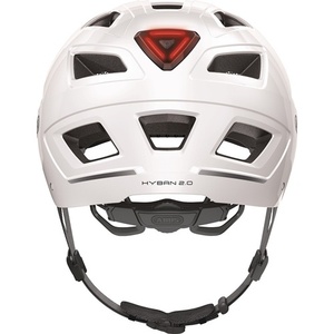 Casco de Ciclismo ABUS Hyban 2.0 para Circunferencia de Cabeza de 52-58 cm, Color Blanco Polar - Product Image 3