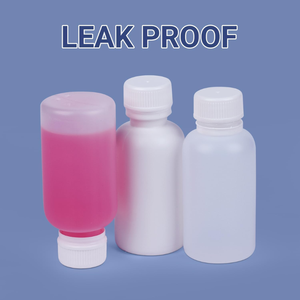 Botella de plástico PE de 100ml con tapón de rosca, contenedor de líquido, botella de reactivo químico, botella de almacenamiento Siro para la tos, fabricante de Vietnam - Product Image 2