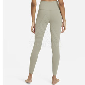 Customized Logo <b>Slim</b> Fit Women <b>Leggings</b> Design Your Own Latest Style Elastic Waist Mid Waist Factory Wholesale Price <b>Leggings</b> - Product Image 2