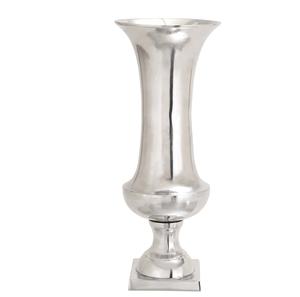 Florero Moderno de Metal en Forma de Trompeta para Mesa, Decoración para Hogar, Bodas y Fiestas, Ecológico, de Aluminio Plateado - Product Image 6