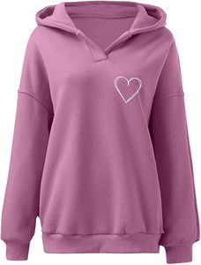 2024 nuevo diseño de Sudadera con capucha de gran tamaño para mujeres OEM servicio personalizado cuello redondo fabricación sudaderas con capucha por Boomletcorp para la temporada de invierno - Product Image 4