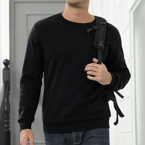 Sudadera de hombre con cuello redondo 2024 Diseño caliente OEM Sudadera lisa de lana hecha a medida para hombre con manga larga - Product Image 4