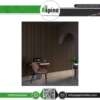 Panneaux muraux et de plafond rainurés en PVC imperméable de qualité supérieure Aspino Modern 9 mm d'épaisseur - Intérieur d'appartement élégant et respectueux de l'environnement