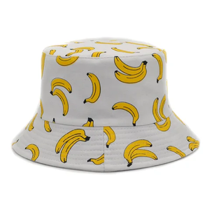 Chapeau seau réversible de haute qualité avec logo personnalisé Vente en gros Coton Pare-soleil à large bord Casquette de pêcheur unisexe - Product Image 3