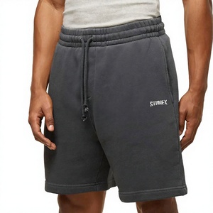 Shorts de sport tricotés décontractés pour hommes avec logo personnalisé, pour la course, l'entraînement, le fitness, les sports, services OEM, vente en gros - Product Image 1