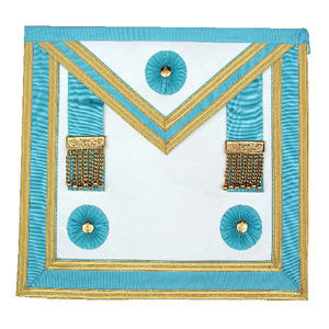 Factory-Made Real Lambskin <b>Leather</b> FREEMASON Royal Arch Principals <b>Apron</b> Royal Canadian Chapter Regalia Waist <b>Apron</b> - Product Image 5