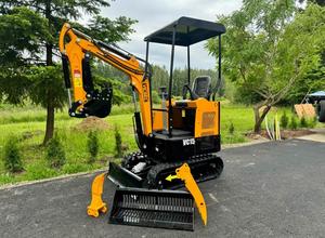 Vicsec เครื่องขุดไฮดรอลิกมินิ VC15 15HP 39 "ใบมีดย้อนกลับ16" ถังเติมหลังคาเต็มถังไฮดรอลิก CE - Product Image 5