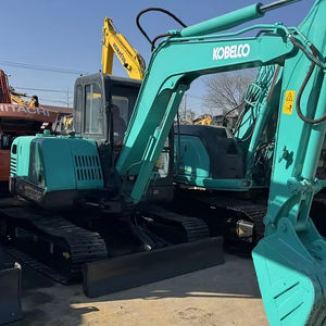 รถขุด Kobelco SK60 มือสอง ราคาถูก ผลิตในญี่ปุ่น ของแท้ ขนาด 6 ตัน รถขุดตีนตะขาบ Kobelco SK60 มือสอง ขายดี - Product Image 1