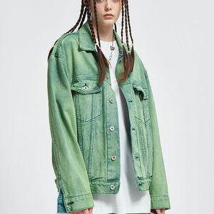 Vente chaude Top Qualité Femmes Denim Veste 100% Original Coton Anti-rétrécissement À Séchage Rapide Denim Veste À La Mode Denim Veste - Product Image 4