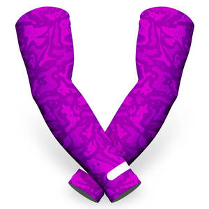 Manches de bras unisexes en polyester respirant à séchage rapide, protection UV contre le soleil, compression personnalisée en gros pour le cyclisme - Product Image 6