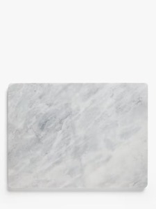 เขียงหินอ่อนสีขาวหรูหราสำหรับตัดและเสิร์ฟในห้องครัวดีไซน์เรียบง่ายทันสมัยเหมาะสำหรับการอบและการทำอาหาร - Product Image 4